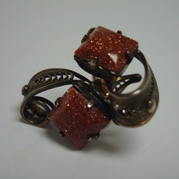 SORRENTO STERLING EARRINGS Screw Backs - Picture 1 of 5